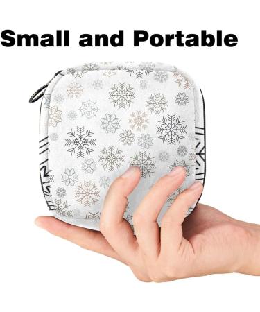 Women's Portable Snowflake Binding Storage Bags for Menstrual Products & Bandages | Multi-Colored Organizer for School & Office - Buy Online on GoSupps.com