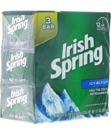 Buy Irish Spring Icy Blast Bath Bars - 4 oz Pack of 6 | International Shipping - Buy Online on GoSupps.com