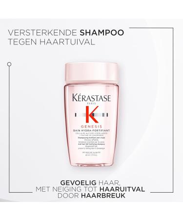 K rastase Genesis Bain HydraFortifiant Nourishing and Strengthening Shampoo With Ginger Root and Edelweiss Flower For Weakened Hair AntiHair Loss 80 ml - Buy Online on GoSupps.com