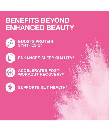 Advanced Collagen Peptides Powder for Women - Hyaluronic Acid Biotin & Vitamin C Hydrolyzed Protein Hair Skin Nails & Joint Support - Grass Fed Type I & III Keto Paleo Kosher 9.88 oz Unflavored - Buy Online on GoSupps.com