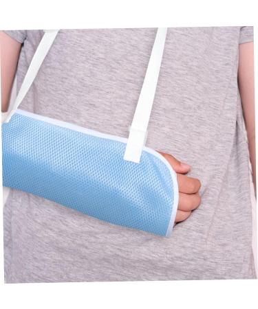 CIYODO Children's Arm Sling Arm Sling Arm Brace Shoulder Immobilizer Arm Immobilizer Sling Net 50X27CM Sky-blue - Buy Online on GoSupps.com