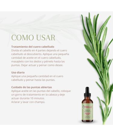 Mielle Rosemary Mint Strengthening Shampoo & Scalp Oil Gift Set - Best Deal for Stronger Hair & Scalp Care - International Shipping Available - Buy Online on GoSupps.com