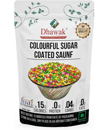 AOZA Dhawak Colourful Sugar Coated SAUNF|Colourful Fennel Seed - 900 GMS. Mouth FRESHNER