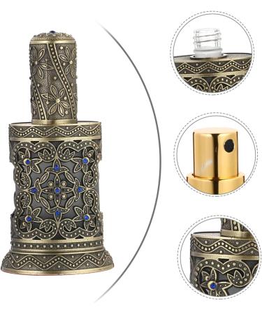 minkissy Perfume Bottle Scent Sample Bottle Essential Oil Container Essential Oil Sample Bottle Mens Colgne Makeup Mister Spray Fragrance Aromatherapy Bottle Travel Composite Material Blue 15 ml - Buy Online on GoSupps.com