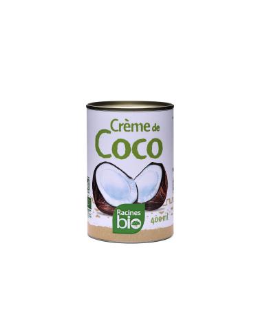Racines RACINES BIO Organic Coconut Cream - Pack of 8 x 400g