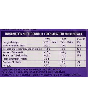 Milka Whole Hazelnuts Bar 200 g - Pack of 4 - Buy Online on GoSupps.com