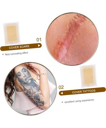 Ipetboom Autocollants Invisibles De Camouflage Tatouages Et Cicatrices 10 Pi ces Taille Petite Couleur Peau Naturelle Imperm ables Pour Corps Voyage Camping 14x10cm kaki - Buy Online on GoSupps.com