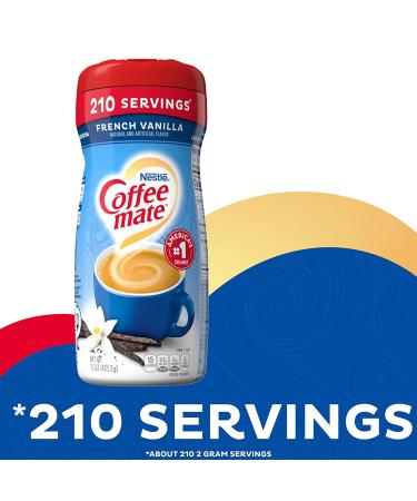 French Vanilla Coffee Creamer 15 oz (Pack of 3) - By The Cup Scoop Included - Buy Online on GoSupps.com