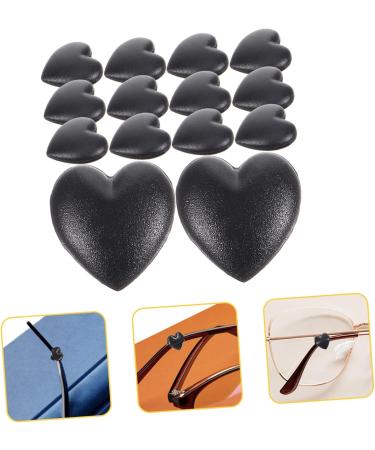 Gadpiparty 40 Pieces Slipproof Glasses Legs - Black Ear Cuff Silicone Holders | Slide-Resistant Glasses Accessories for Preventing Slipping - Buy Online on GoSupps.com