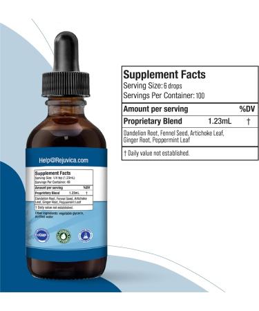 BloatX Advanced Bloating Support Supplement - Liquid Delivery for Better Absorption - Fennel, Dandelion, Artichoke, Ginger & More - Buy Online on GoSupps.com