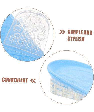FRCOLOR 2pcs Heel Booster Insoles - Clear Heightening Inserts for Women s Dressy Pumps - Invisible Blush Heel Plates - Buy Online on GoSupps.com