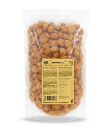 KoRo KoRo - Barbecue Flavored Peanuts 500g - Spicy snack with a crispy coating