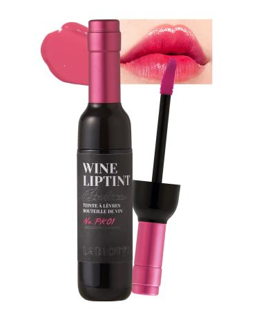 LABIOTTE Chateau Wine Lip Tint Sauvignon Pink 0.24 Fl Oz| Korean Lip Tint & Lipstain| Korean Makeup & Lip Beauty Products | Water Tint Lip Stain| Hydrating Lip Tint & Lip Care Products| Wine Lip Tint