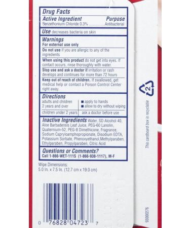 Energizer Wet Ones Antibacterial Hand Wipes Singles - 24 Ct | Germ-Killing Wipes - Buy Online on GoSupps.com