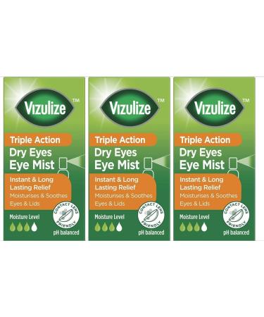 Vizulize Droge Eye Mist 3 x 10ml VK