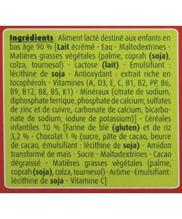 Bl dina Bl didej Croissance Gourmet Chocolate from 12 Months 4 x 250 ml - Buy Online on GoSupps.com