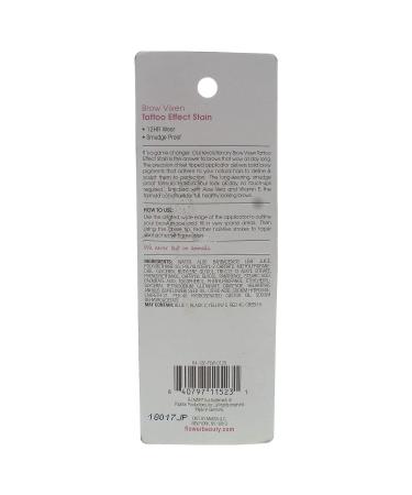 Flower Beauty Brow Vixen Tattoo Effect Stain - Blonde | Smudge Proof, 12 Hr Wear Brow Makeup with Aloe Vera & Vitamin E - Buy Online on GoSupps.com