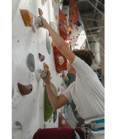 Rock Climbing Chalk Bag with Stylish Design & Carabiner | Keep Grip Dry | Perfect for Rock Climbing & Gym - Buy Online on GoSupps.com