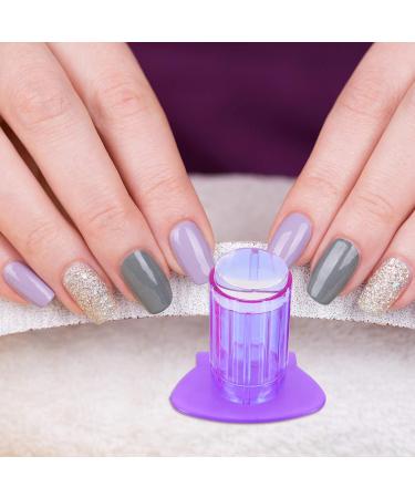 Lurrose Gel Nail Polish Children's Suit | 6PC Transparent Silicone Nail Art Stamper | DIY Nail Art Tools & Decorative Accessories - Buy Online on GoSupps.com