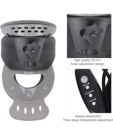 JLASDR Neck Traction Device - Cervical Neck Support & Pain Relief with 3 Temperature Regulators | International Shipping Available - Buy Online on GoSupps.com