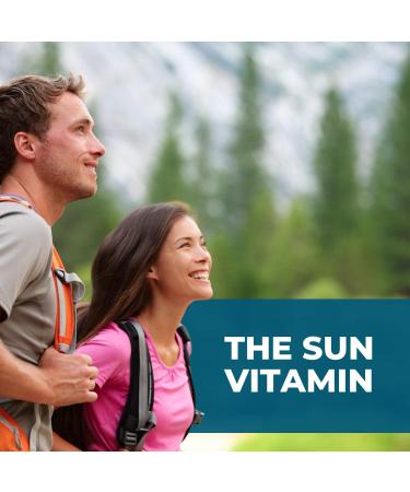 Vitamin D3 + K2 | 5000 IU D3 for Calcium Absorption | 100 mcg K2 for Circulatory Health | Bone & Immune Support | 60 Vegetarian Capsules - Buy Online on GoSupps.com