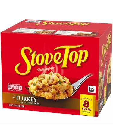Stove Top Turkey Stuffing Mix - 6 oz. (8 pk.) | Delicious and Easy to Prepare - Buy Online on GoSupps.com
