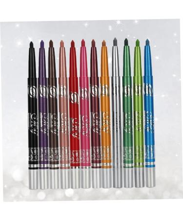 FOMIYES 24 Pcs Eyeliner Pencil Metallic Eyeshadow Stick Eyeshadow Pen Eye Shadow Pencil Beauty Tools Miss 1 count (Pack of 1) As Shownx2pcs - Buy Online on GoSupps.com