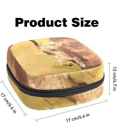 Wild Animals PARD Oilgeme Sanitary Napkins | Portable Period Bags for Women & Teenage Girls | Eco-Friendly Menstrual Cup Storage - Buy Online on GoSupps.com