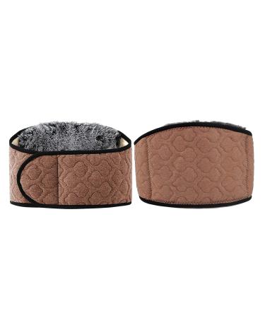 Warm Belt - Autumn Winter Thermal Plush Waist Warmer & Lumbar Support | Adjustable Abdominal Support Band for Men & Women | Fitness Back Brace in Camel Color - Buy Online on GoSupps.com