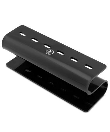 K-Pro tweezers holder - plastic tweezers stand for 6 tweezers - black