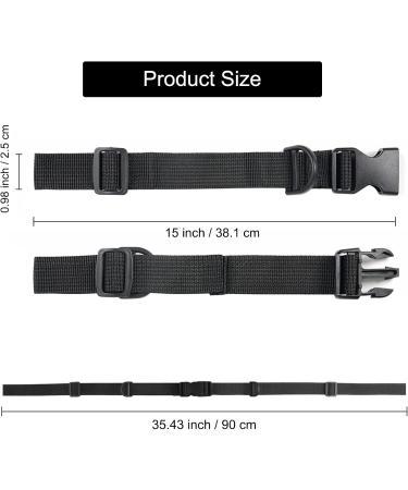 Adjustable Chest Strap Backpack - Quick Lock Belt for Climbing Jogging & Travel | 2 Pieces - Buy Online on GoSupps.com