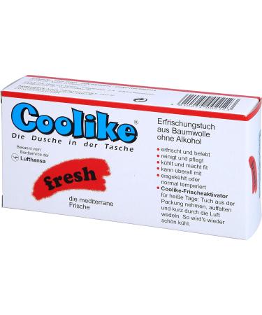 Coolike Fresh Wet Towels - 5 Pack | Premium Hygiene Solution for On-the-Go | International Shipping Available - Buy Online on GoSupps.com