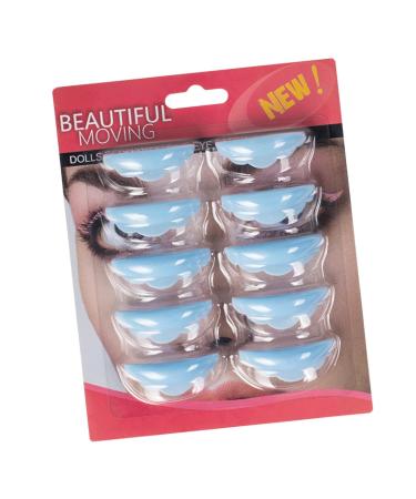 Lash Lift Rods | 5 Pairs Reusable Silicone Eyelash Pad Reusable Skin-Friendly Lash Lift Supplies for Creating Naturally Curled Eyelashes