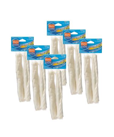 Hartz Dentist s Best DentaShield 8 Rawhide Chew 12 Units - 80% Less Tartar - Healthy Gums - Fresh Breath - Beef Flavor - Dental Care for Dog Pack of 12 Retriever Rolls for Large Dogs (6x2 Rolls)