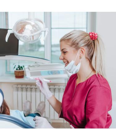 Dentist Velvet Hair Scrunchies Set | Dental Hygienist Gift Hair Accessories | 6 Pieces Tooth Hair Tie Ropes for Women and Girls - Buy Online on GoSupps.com