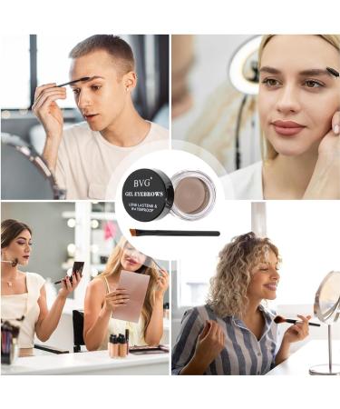 Eye Brow Trimmer Kit for Women - Colored Brow Gel Eyebrow Kit | Waterproof Brow Cream Long Lasting Beauty Tools Set with Eyebrow Brush Eye Makeup for Women Girls Xiaguang 07 - Buy Online on GoSupps.com