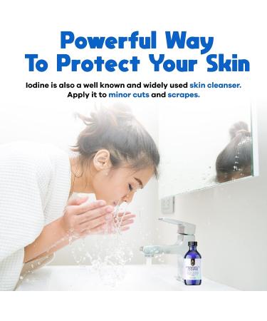 Activation Products Perfect Iodine Solution - Thyroid Support for Women and Men | Non GMO Liquid Supplement for Thyroid Energy and Skin Health - 125 ml - Buy Online on GoSupps.com