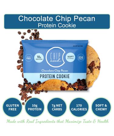 ChipMonk Baking High Protein Cookies Variety Pack - Low Carb & Gluten-Free Snack - Buy Online on GoSupps.com
