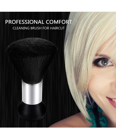 Vtrem Barber Brush Neck Duster - Black Powder Duster for Hair Cutting and Salon Cleaning - Buy Online on GoSupps.com