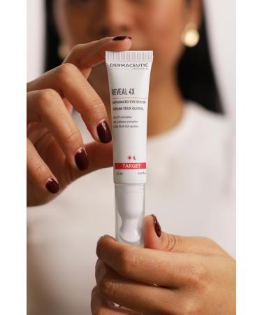 Dermaceutic Reveal 4X - Global Eye Serum for signs of fatigue and puffiness around the eyes with CX complex and caffeine complex - 15 ml - Buy Online on GoSupps.com