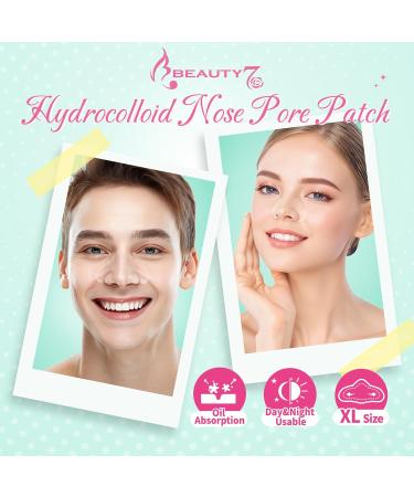  Beauty7 Beauty7 Pack of 10 XL Hydrocolloid Adhesive Strips for Removing Blackheads and Heads - Absorbs Oil and Blackheads - Buy Online on GoSupps.com