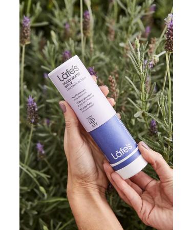 Lafe's Natural Deodorant | 2.25oz Plastic Free Natural Deodorant Stick in Paper Packaging | Aluminum Paraben and Baking Soda Free with 24-Hour Protection (Lavender & Aloe) Lavender & Aloe 64 Gram - Buy Online on GoSupps.com