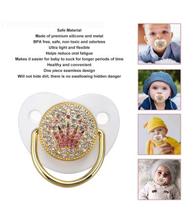 AXOC Baby Pacifier - Silicone Curved Design for 6-18 Months | Safe Comfortable & Perfect for Playtime - Buy Online on GoSupps.com