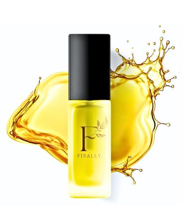 100% Natural Lip Treatment for Dry Chapped Lips- Infused with Jojoba for Deeply Nourishing Lip Oil Long-Lasting Hydration Cold-Pressed Oils Pregnancy Safe All Ages Organic Lip Gloss by Finally