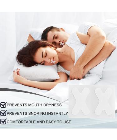 Mouth Tape for Sleeping 90 Pcs - Stop Snoring & Improve Nasal Breathing | Gentle Transparent Strips for Pain-Free Removal - 2023 New Sleep Aid - Buy Online on GoSupps.com
