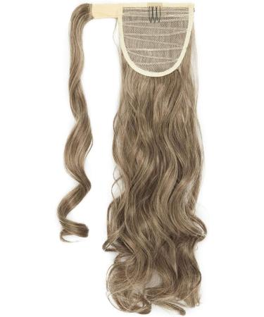 Ponytail Extension: Long Straight/Curly Clip-in Hairpiece for Women - 17 Inch Brown/Black/Blonde - Buy Online on GoSupps.com
