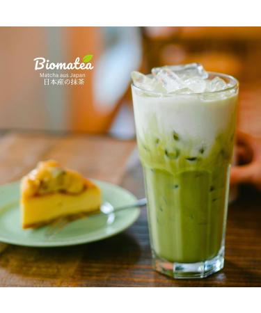 Biomatea Th matcha en poudre - 100 % th vert japonais de Kagoshima - Sachet de 30 g au design adorable - Id e cadeau avec message - V g talien et sans sucre (Pride Love) - Buy Online on GoSupps.com