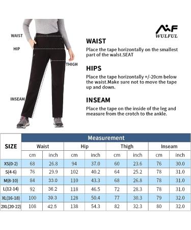 WULFUL Women's Waterproof Windproof Ski Snow Pants - Black, Medium - Buy Online on GoSupps.com