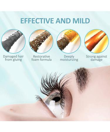 LANBENA Eyelash Extension Cleanser - Lash Foam Shampoo for Salon and Home Use (60ml) - Buy Online on GoSupps.com