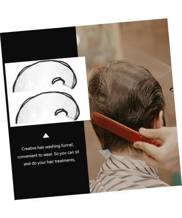 Housoutil 4 Pcs Shampoo Funnel Styling Salon Cape Fastening Household Dye Tools Kit Hair or Elder Spray Bottle 57x25cmx2pcs Assorted Colorx2pcs - Buy Online on GoSupps.com